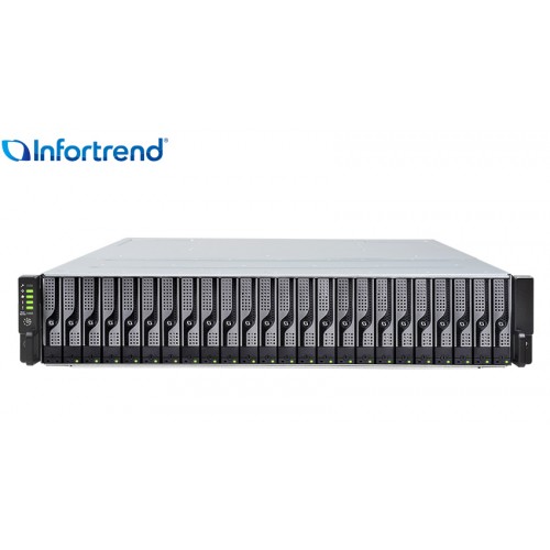 Gabinete de expansão Rackmount Infortrend modelo JB 3024RB com 24 baias de 2.5